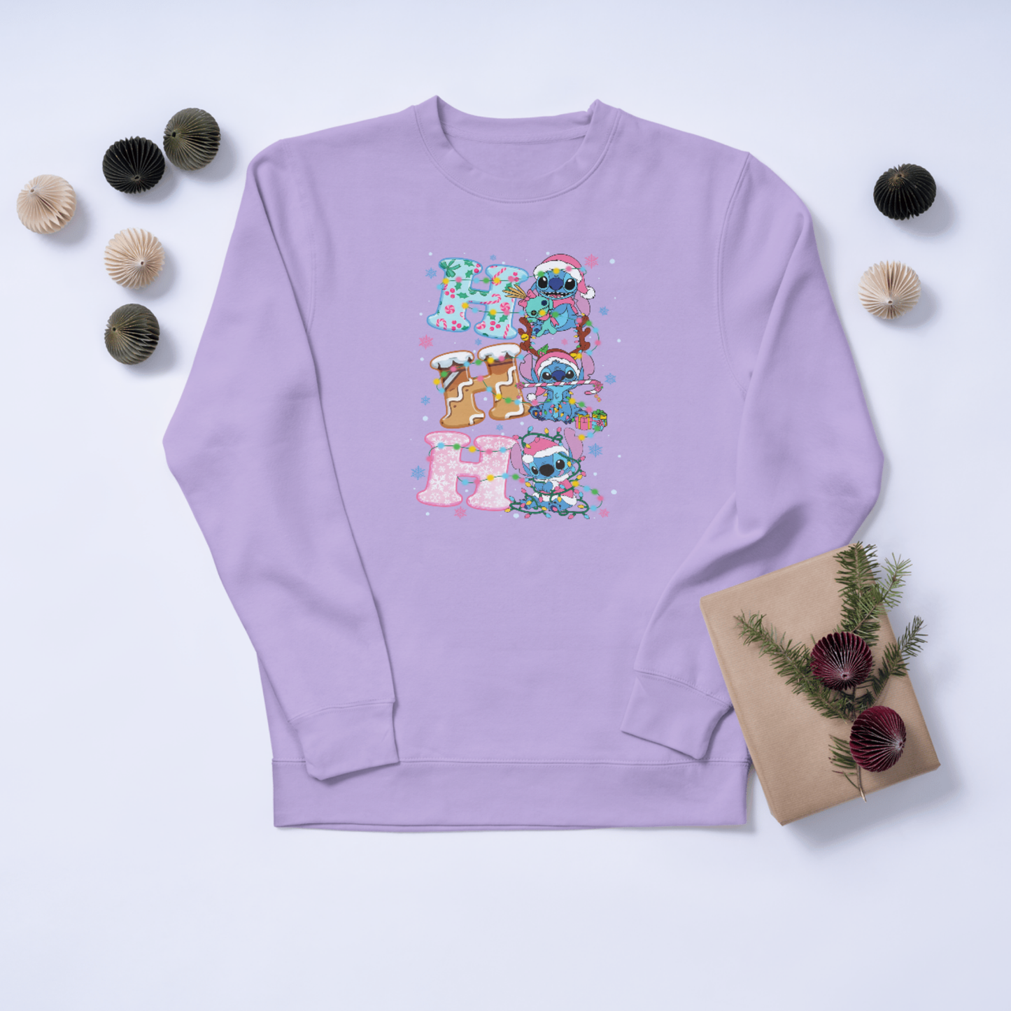 Stitch HoHoHo Christmas  Shirt