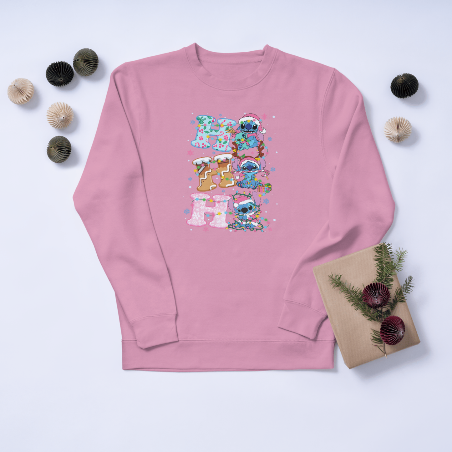 Stitch HoHoHo Christmas  Shirt