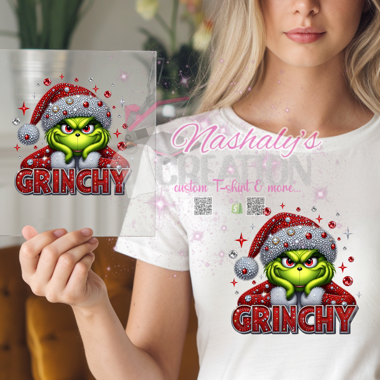 GRINCH DTF TRANSFER