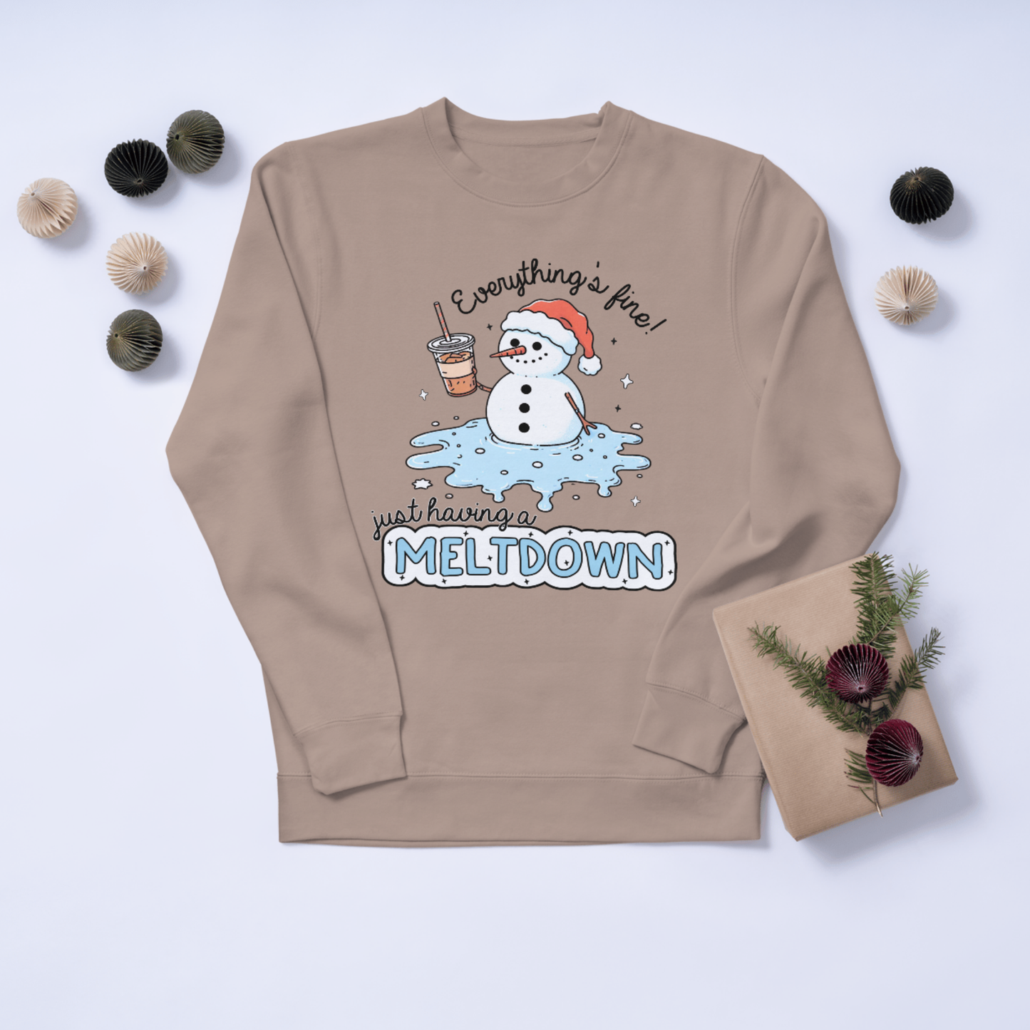 Just Having a Meltdown Snowman Shirt